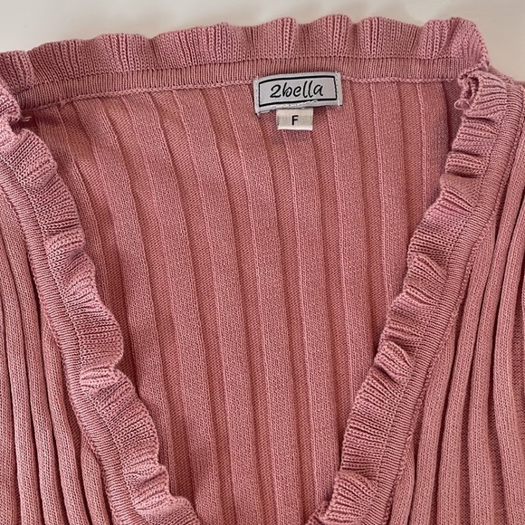 Pink Sweater Tee - Picture 3 of 5